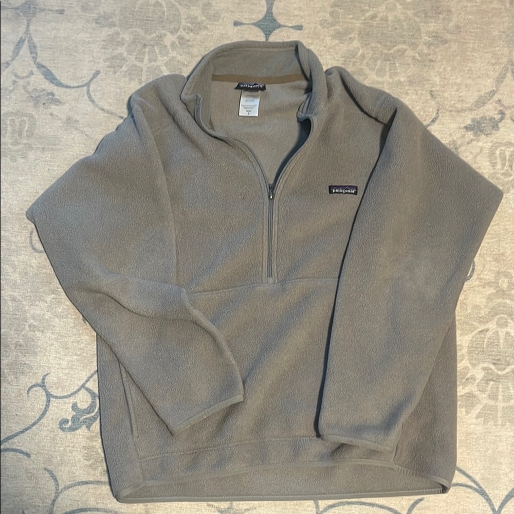 Patagonia Men's Gray Fleece Sweater